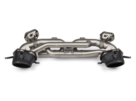 Akrapovic Slip-On Line Titanium Exhaust - Porsche / 992.2 / Carrera / T / S / 4S / Cabriolet / Targa / Dakar