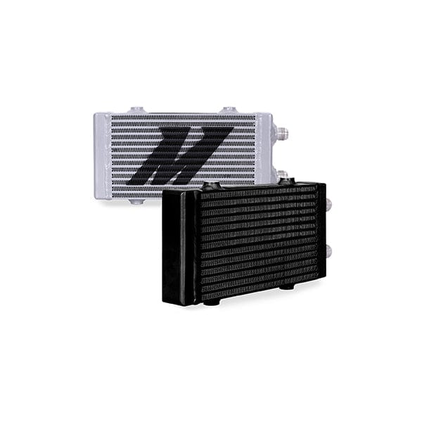 Mishimoto Universal Dual Pass Bar and Plate Oil Cooler, Small, Black