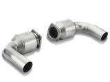 Akrapovic Porsche 911 Turbo/Turbo S (997.2) Link Pipe Set w/ Cat (Titanium)
