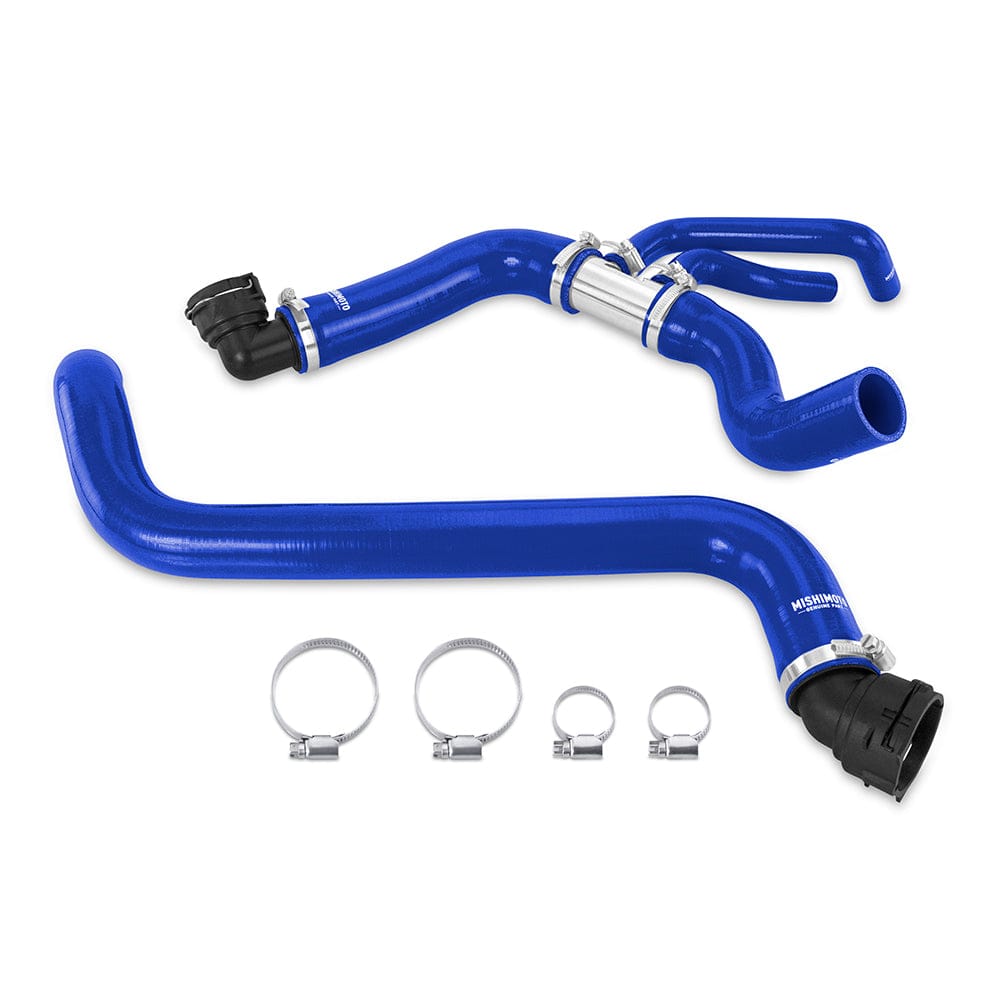 Mishimoto Silicone Radiator Hose Kit, Fits 2018+ Ford F-150 5.0L V8, Blue