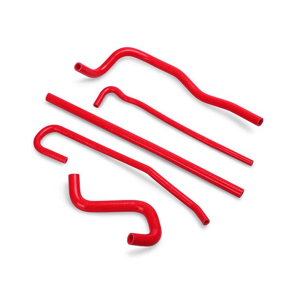 Mishimoto Chevrolet C5 Corvette/Z06 Silicone Ancillary Hose Kit, Red