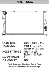 CSF Performance BMW E82 1M / 08-11 E8X 135i / 07-11 E9X 335i (MT) All-Aluminum Radiator