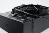 CSF Performance The KING Cooler - Ultimate Drag Race Radiator w/ SPAL Fan & Mounting Kit - Black