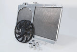 CSF Performance Mitsubishi Evo 4/5/6/7/8/9 Full Size Slim All-Aluminum Radiator w/ 12in SPAL Fan