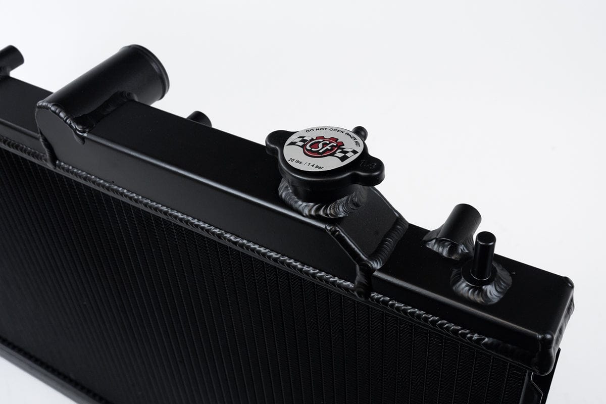 CSF Performance 08-14 Subaru WRX / STI / 15-21 WRX 1-Row 31mm High-Performance Radiator - Black