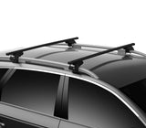 Thule SquareBar Evo 135 - VW / Audi / Porsche / BMW / Mercedes (check fitment for your model)