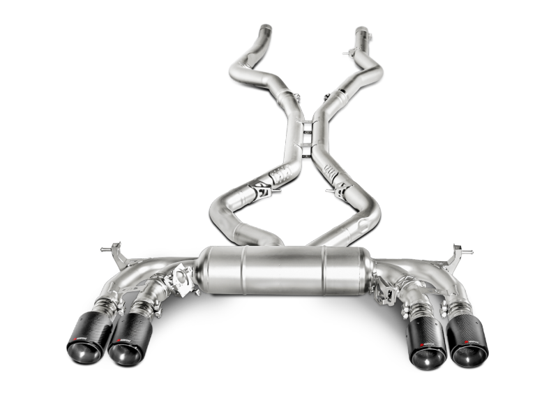 Akrapovic BMW X5M (F85) Evolution Line Cat Back (Titanium) w/ Carbon Tips