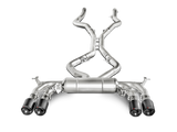 Akrapovic BMW X5M (F85) Evolution Line Cat Back (Titanium) w/ Carbon Tips