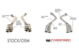 Fabspeed Porsche 718 GT4 / GTS / Spyder Over Axle Link Pipes (2020+)