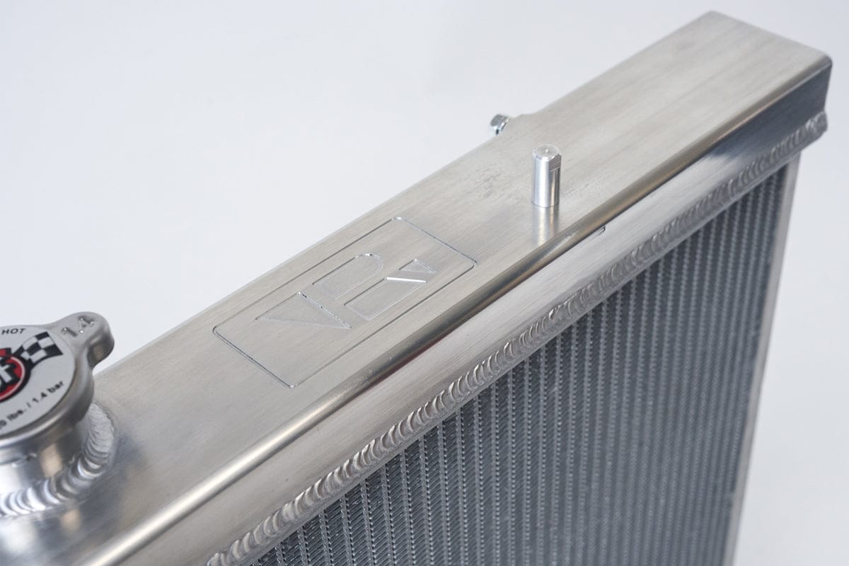 CSF Performance R32 Skyline GT-R/GTS Full Billet Aluminum High-Performance Radiator - Raw Billet