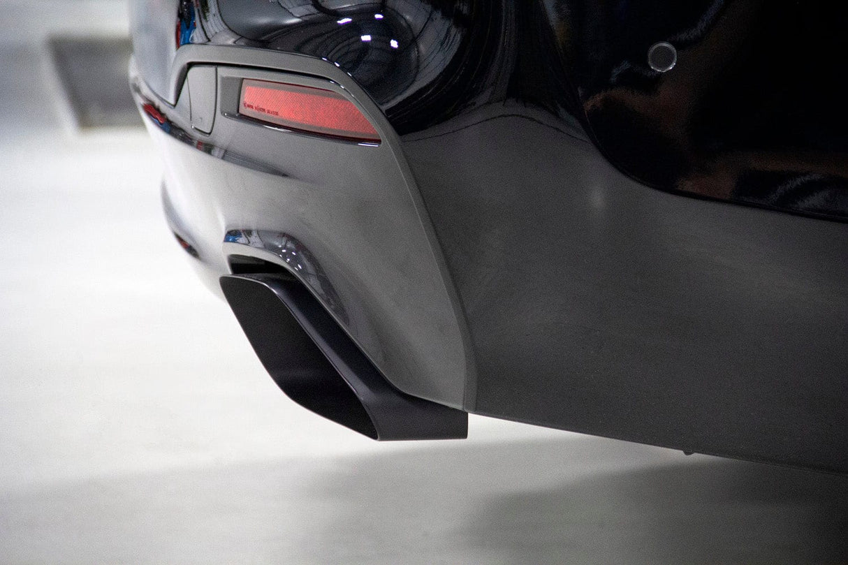 Dinan Free Flow Axle-Back Exhaust (Black Tips) - 2017-2023 BMW 540i