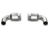 Akrapovic Porsche 911 Turbo/Turbo S (997.2) Link Pipe Set w/ Cat (Titanium)