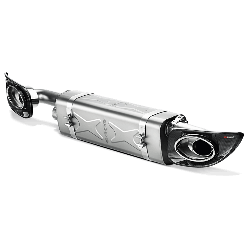 Akrapovic Porsche 911 Turbo / Turbo S (997.2) Slip-On Line (Titanium) w/ Titanium Tips