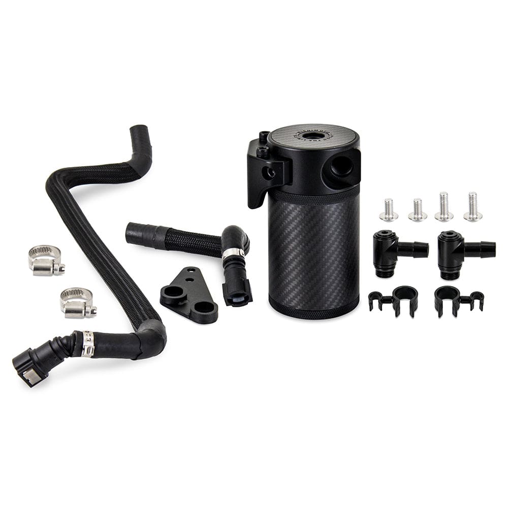 Mishimoto Carbon Fiber Oil Catch Can Kit, PCV Side, Fits Chevrolet C8 Corvette Coupe 2020+