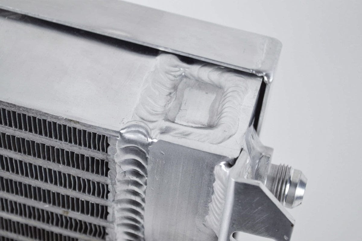 CSF Performance 13.8in x 10in Dual Fluid Bar & Plate HD Oil Cooler w/9in SPAL Fan