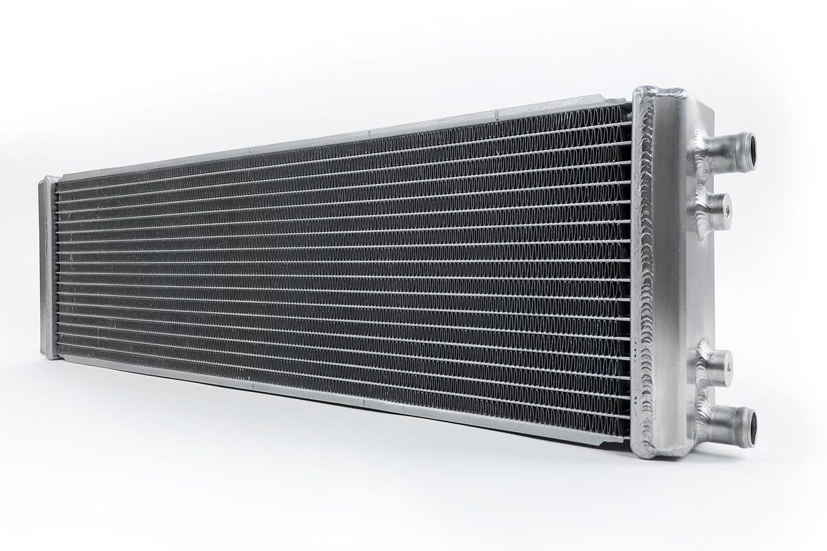 CSF Performance Dual-Pass Cross Flow Heat Exchanger with 3/4" slip-on connections