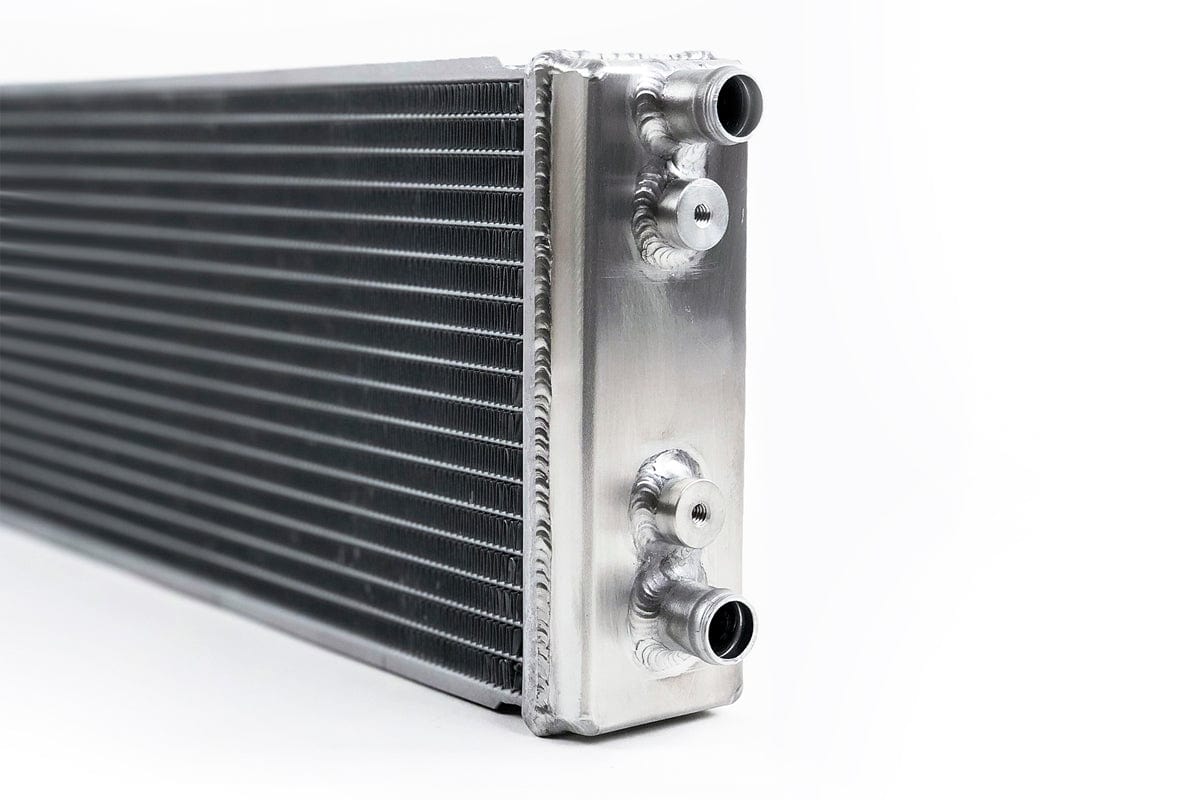 CSF Performance Dual-Pass Cross Flow Heat Exchanger with 3/4" slip-on connections
