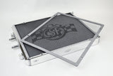 CSF Performance BMW F8X M3/M4 Front Mount Heat Exchanger w/ rock guard - Silver