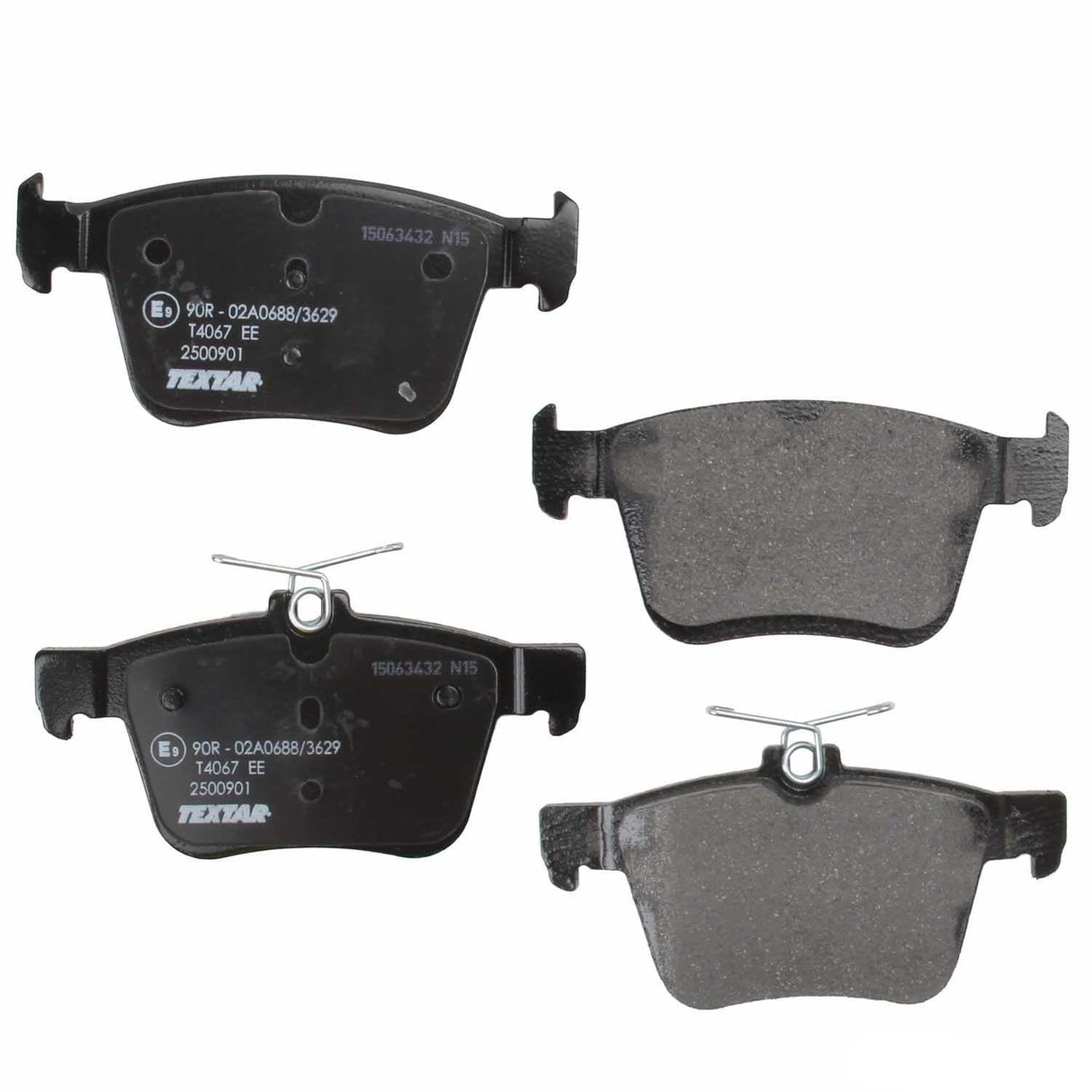 Rear Brake Pad Set - VW/Audi 8V A3 / Q3 / TT / Arteon / Atlas / GTI / Golf / Golf R / Jetta / Tiguan