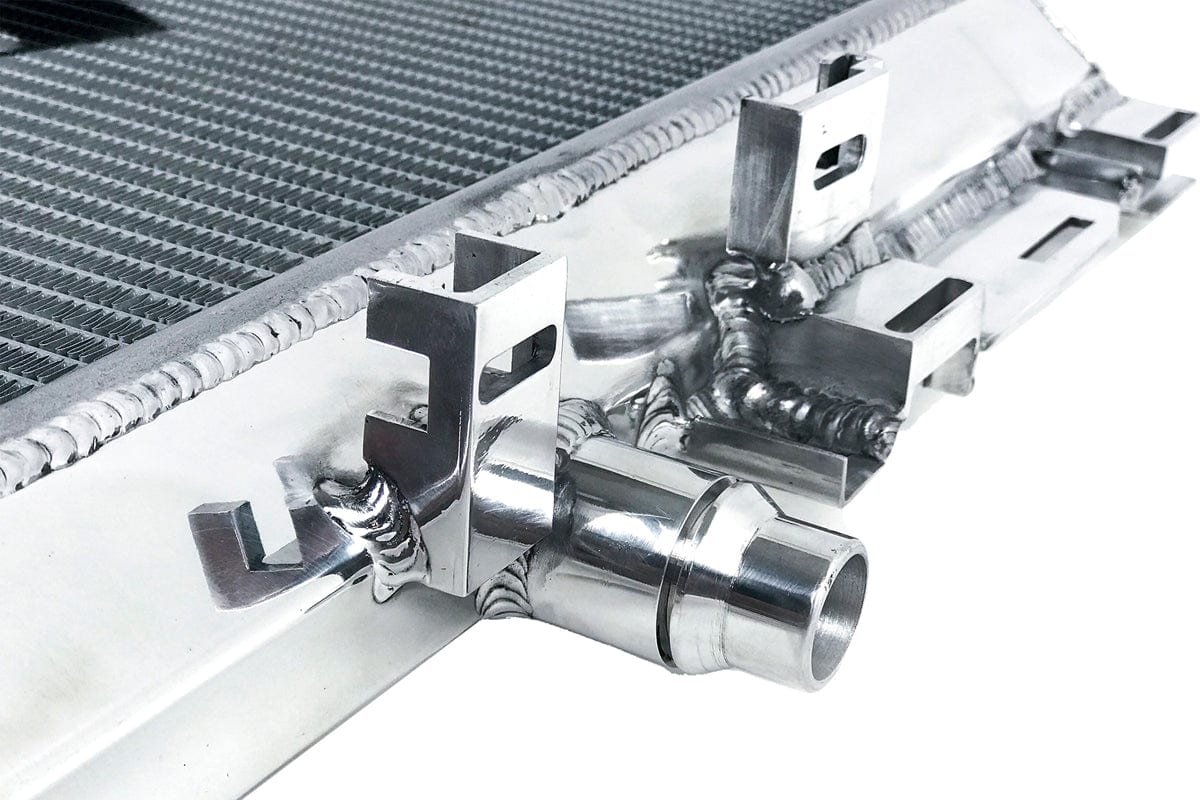 CSF Performance Mercedes AMG GT/R/C / W205 C63 / W213 E63 / GLC63 Heat Exchanger w/ Rock Guard