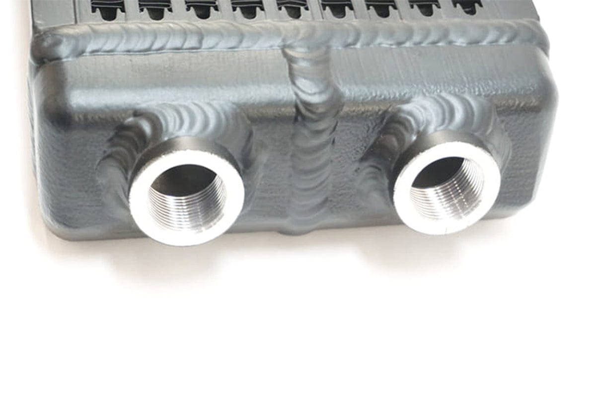 CSF Performance Universal Dual-Pass Oil Cooler / RS Porsche / M22 x 1.5 / 24L x 5.75H x 2.16W