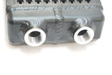 CSF Performance Universal Dual-Pass Oil Cooler / RS Porsche / M22 x 1.5 / 24L x 5.75H x 2.16W