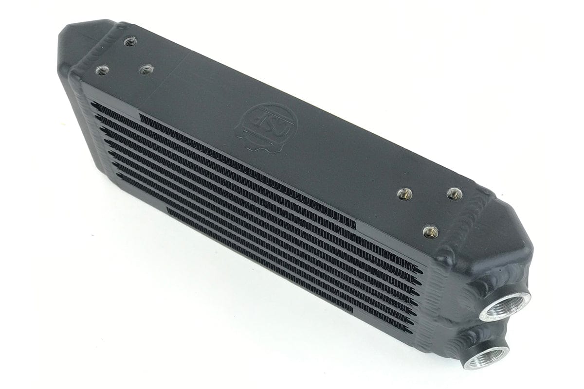 CSF Performance Universal Dual-Pass Oil Cooler - M22 x 1.5 connections - 13L x 4.75H x 2.16W