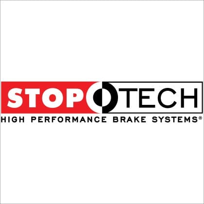 Stoptech 2 Piece Aero Brake Rotor and Hat Pair, Front Drilled Zinc Coated - Audi / B7 / RS4 (365mm)