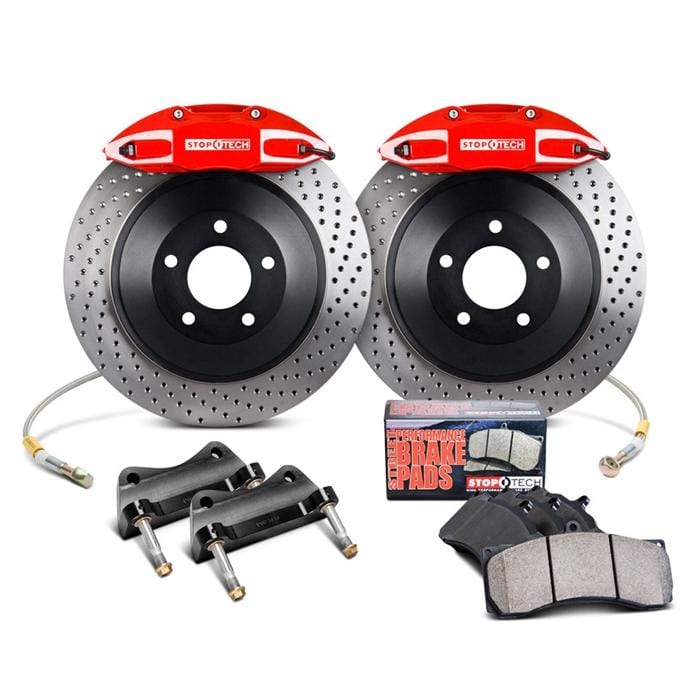 StopTech 328mm ST-41 Front Big Brake Kit for VW Mk7 GTi | Audi A3 2.0T