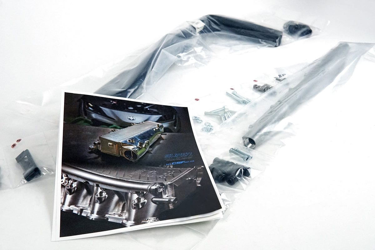 CSF Charge-Air Cooler Manifold (Black) - BMW / Toyota / B58 Gen 2 / G-Series / A90 / A91 / Supra