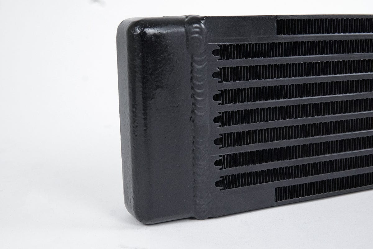 CSF Performance Universal Dual-Pass Oil Cooler / RS Porsche / M22 x 1.5 / 22L x 4.75H x 2.16W