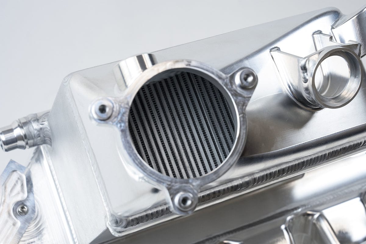 CSF Performance BMW S58 "Level-Up" Charge Air Cooler Manifold - Raw Billet