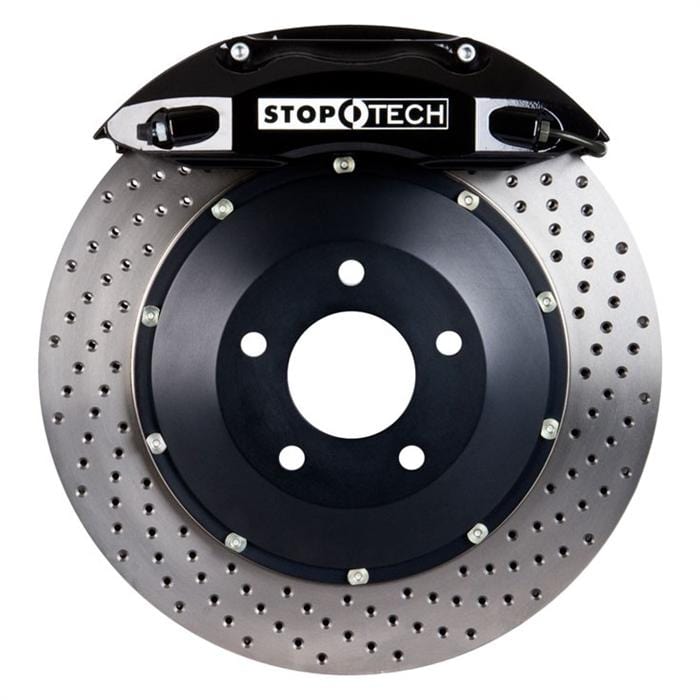 STOPTECH BIG BRAKE KIT - BLACK - ST-40 - 355X32MM - FRONT - CROSS DRILLED