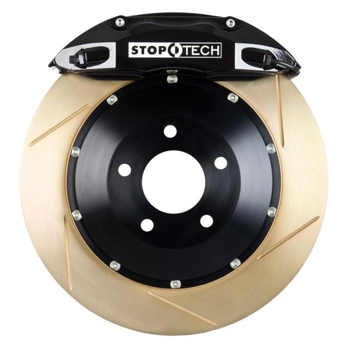 STOPTECH BIG BRAKE KIT - BLACK - ST-40 - 355X32MM - FRONT - SLOTTED - ZINC PLATED