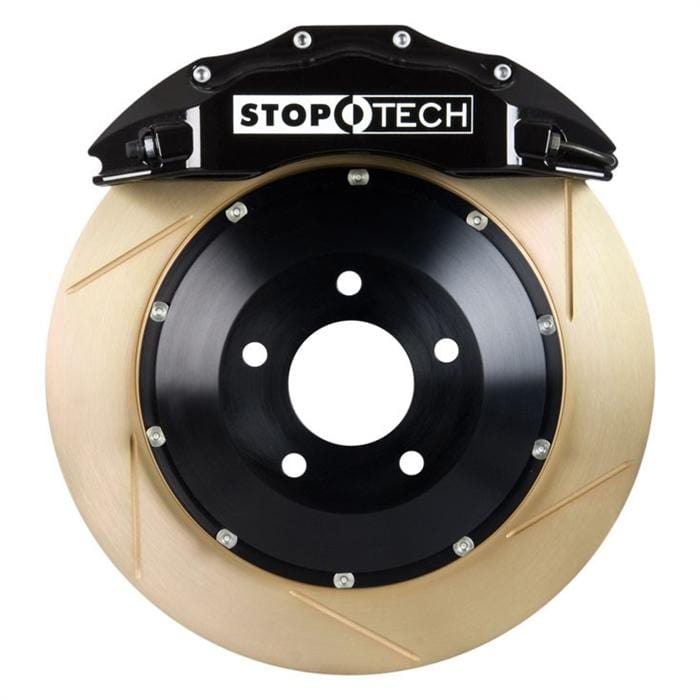 STOPTECH BIG BRAKE KIT - BLACK - ST-60 - 380X32MM - FRONT - SLOTTED - ZINC PLATED