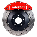 STOPTECH BIG BRAKE KIT - RED - ST-60 - 355X35MM - FRONT - CROSS DRILLED