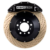 STOPTECH BIG BRAKE KIT - BLACK - ST-60 - 355X35MM - FRONT - CROSS DRILLED - ZINC PLATED