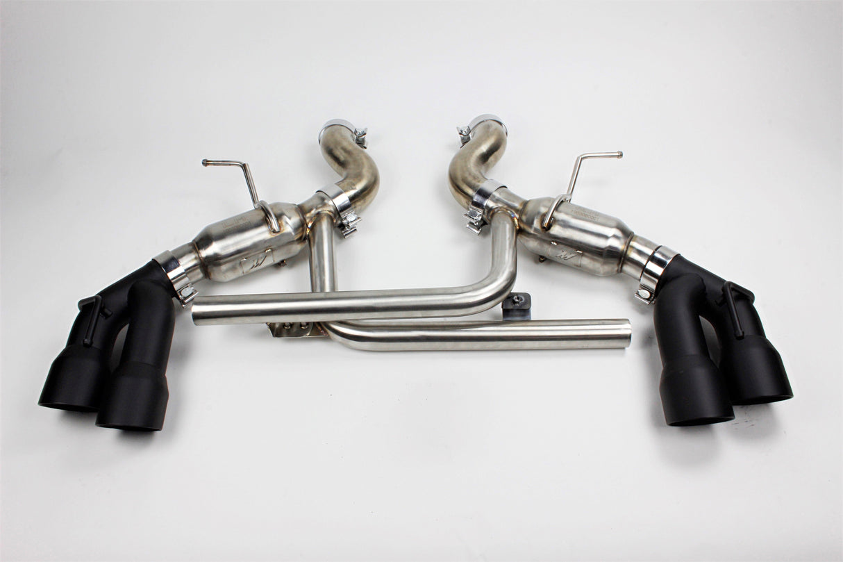 Mishimoto Chevrolet Camaro SS Quad Tip Pro Axleback Exhaust, 2016+