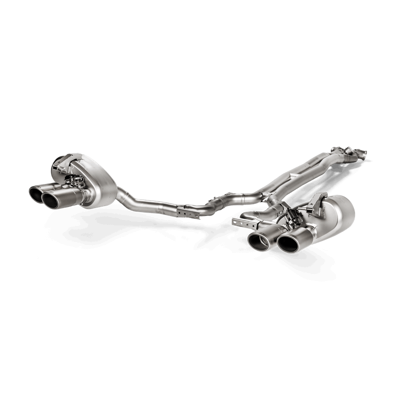 Akrapovic Porsche Panamera Turbo (971) Evolution Line Cat Back (Titanium) w/Titanium Tail Pipe Set