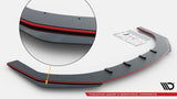 Maxton Design Street Pro Front Splitter + Flaps BMW 2 Coupe M-Pack / M240I G42