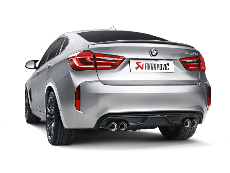 Akrapovic BMW X5M (F85) Evolution Line Cat Back (Titanium) w/ Carbon Tips