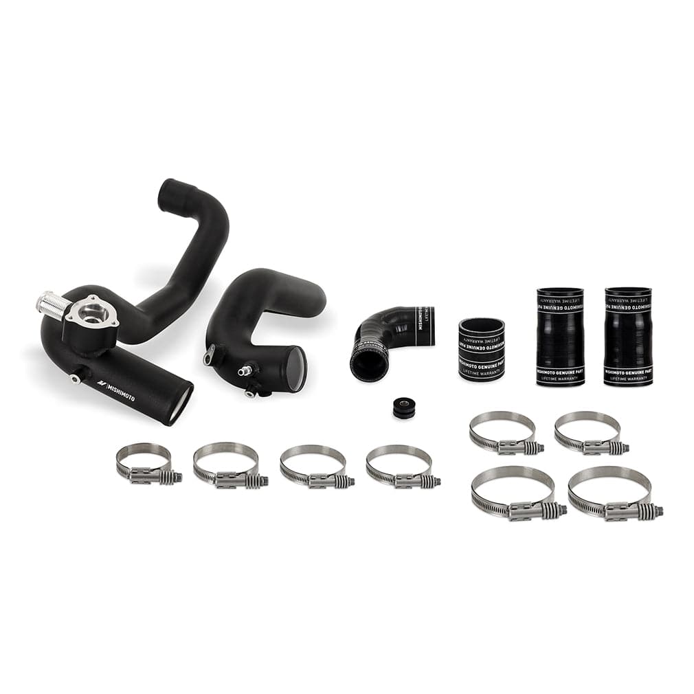 Mishimoto High-Mount Intercooler Pipe Upgrade Kit, Fits Ford Bronco 2.3L 2021+, Black