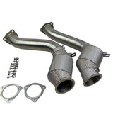 Racing Dynamics Downpipes w/ Sport Cats - Porsche 958.2 Cayenne