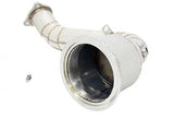 Racing Dynamics Catted Downpipe w/Heat Shield - Porsche / 971.1 / 3.0L / Panamera