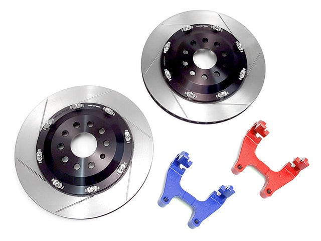Neuspeed 2-Piece Floating Brake Rotors Upgrade Kit (350mm) - VW/Audi MQB EVO