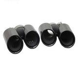Racing Dynamics Sport Quad Style Tailpipe Tips (Black) - Porsche 991 911 3.6L/3.8L
