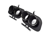 Racing Dynamics Tail Pipe Tips (Black) - Porsche 992 911