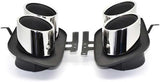 Racing Dynamics Tail Pipe Tips (Chrome) - Porsche 992 911