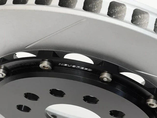 Neuspeed 2-Piece Floating Brake Rotors | Front 357mm Slotted - VW/Audi / MK8 Golf R / 8Y S3