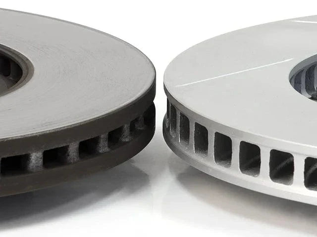 Neuspeed 2-Piece Floating Brake Rotors | Front 357mm Slotted - VW/Audi / MK8 Golf R / 8Y S3